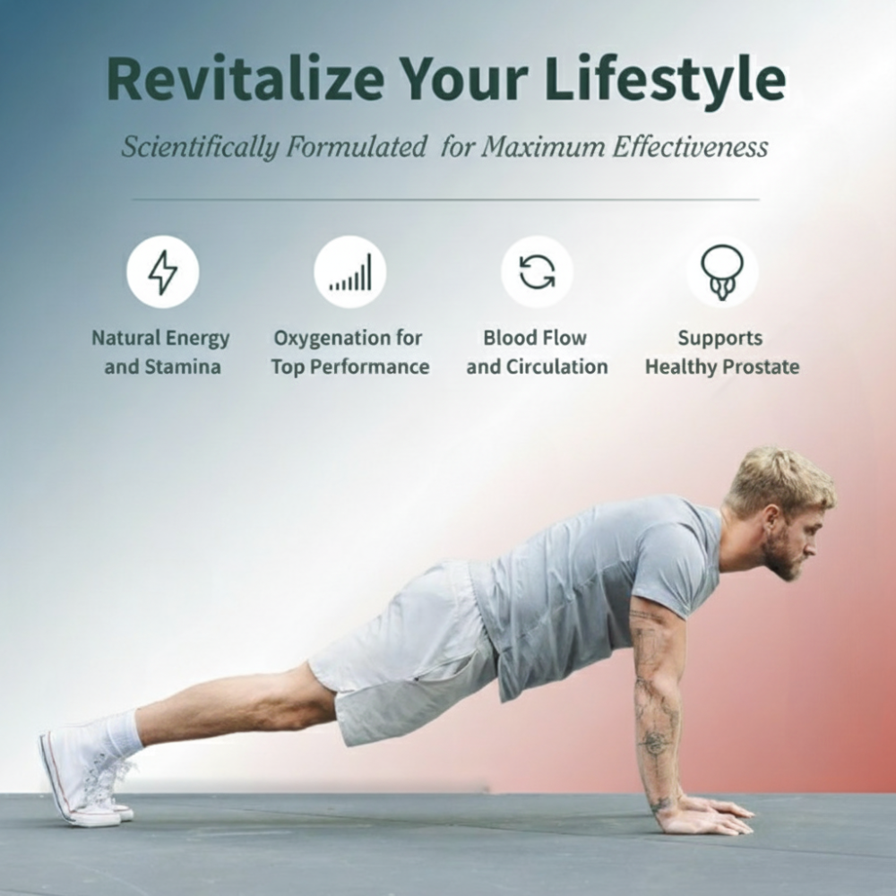 Nitric Oxide Booster + Prostate Health Bundle