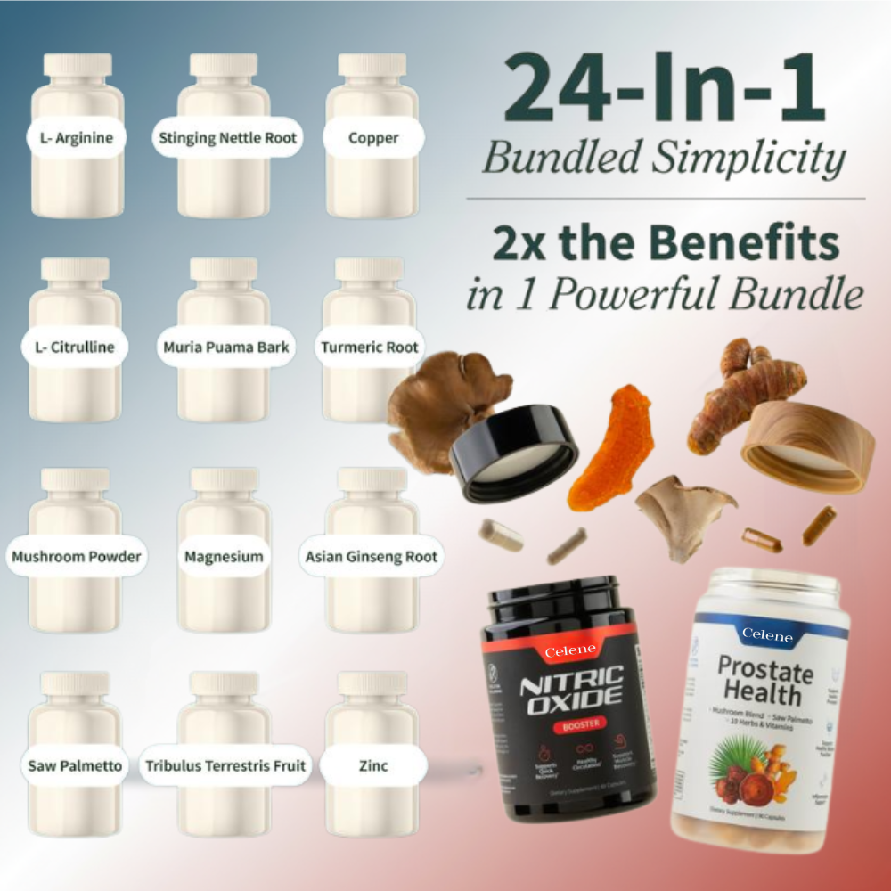 Nitric Oxide Booster + Prostate Health Bundle