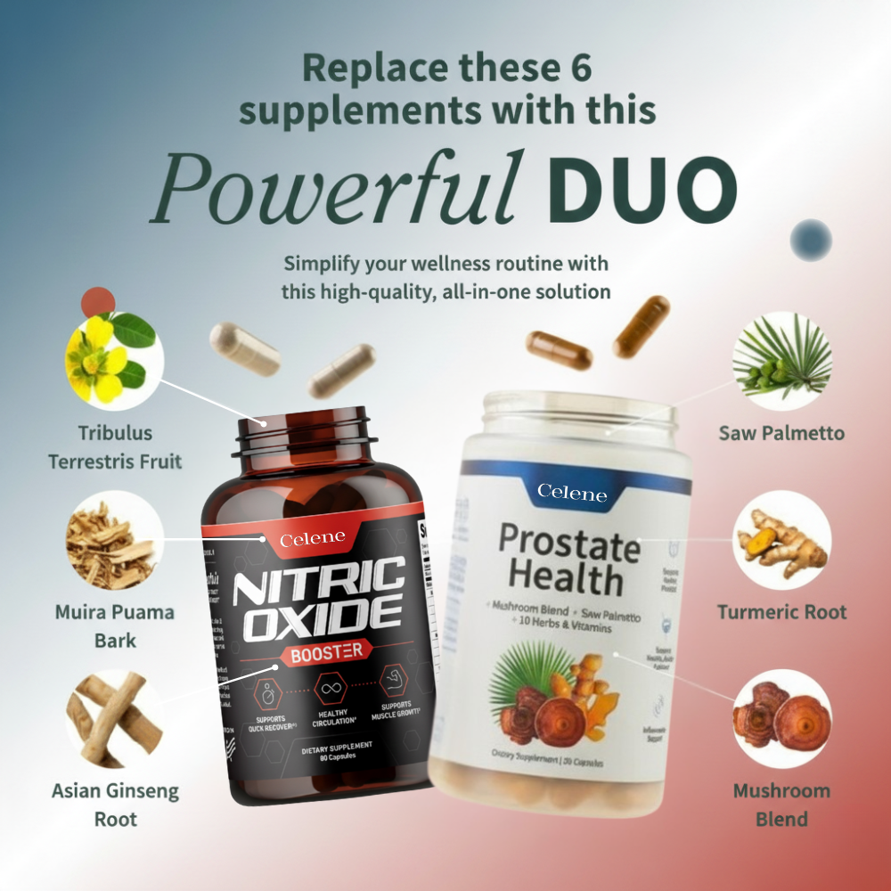Nitric Oxide Booster + Prostate Health Bundle