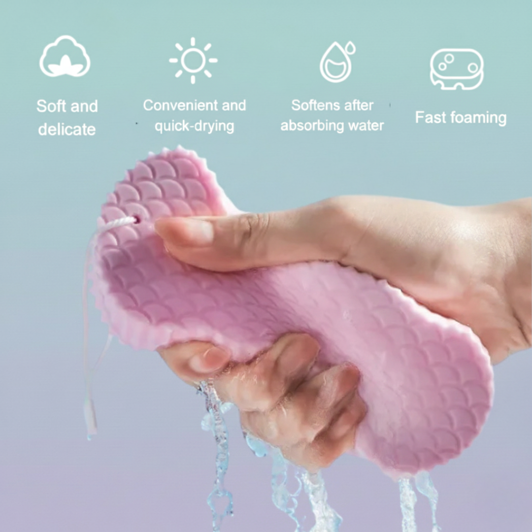 3D Exfoliating Bath Sponge