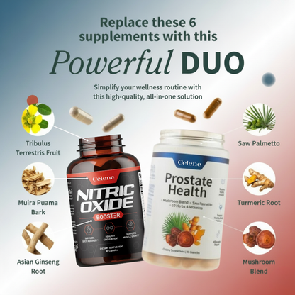 Nitric Oxide Booster + Prostate Health Bundle